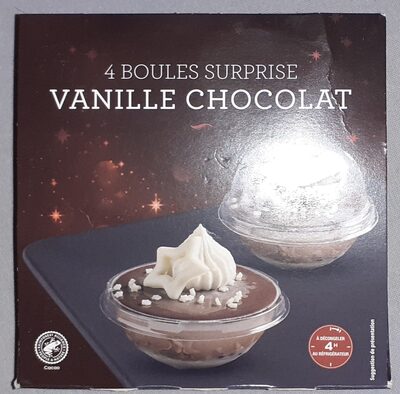 BOULE SURPRISE VANILLE CHOCOLAT front packaging