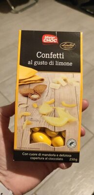 Confetti al gusto limone