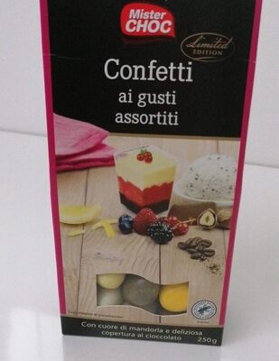 Confetti ai gusti assortiti front packaging