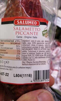 Salame piccante