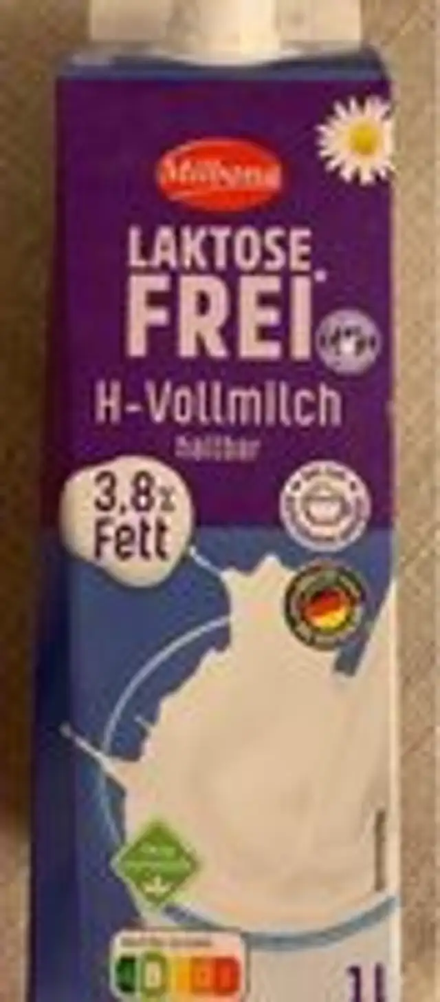 Laktose frei H-Vollmilch