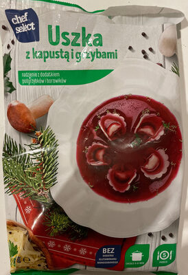 Uszka z kapustą i grzybami