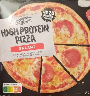 High Protein Pizza Salami