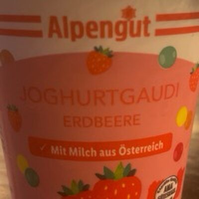 Joghurtgaudi Erdbeere