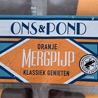 Oranje mergpijp