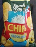 Kartoffelchips gesalzen