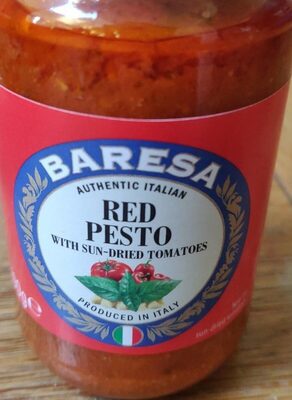 Red pesto with sun-dried tomatoes