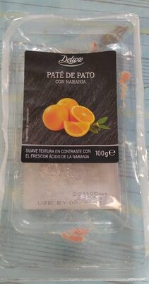 Paté de pato con naranja