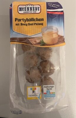 Partybällchen mit Honig-Senf Füllung