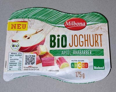 Bio-Joghurt - Apfel-Rhabarber