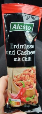Erdnüsse und Cashews mit Chilli