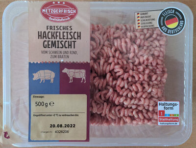 Frisches Hackfleisch gemischt