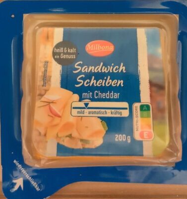 Sandwich Schreiben mit Cheddar