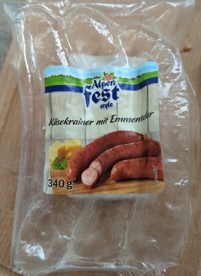 Käsekrainer Mit Emmentaler