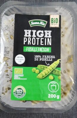 Fusilli freschi con farina di piselli High Protein
