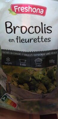 Brocolis en fleurette front packaging