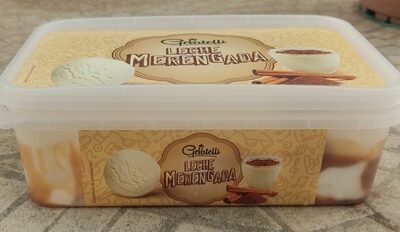 Helado de leche merengada