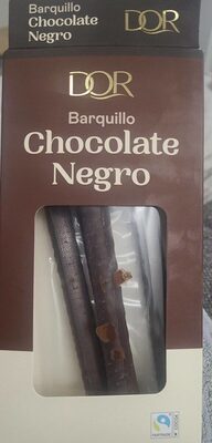 Barquillo chocolate negro