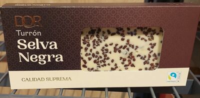 Turrón selva negra