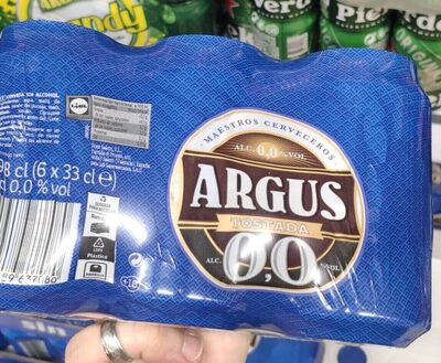 Argus 0,0 tostada front packaging