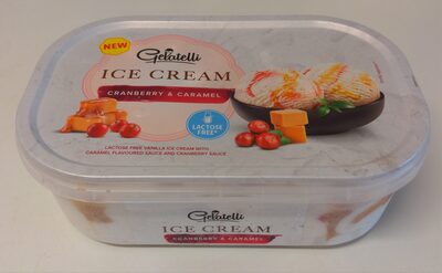 Ice Cream Cranberry & Caramel