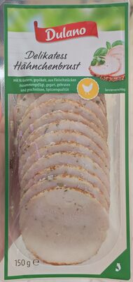 Baked cured chicken breast