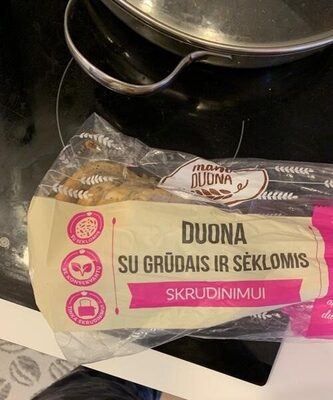 Duona su grūdais ir sėklomis