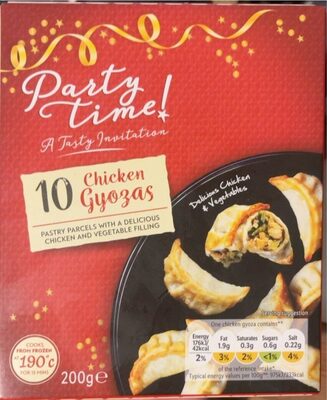Chicken gyozas