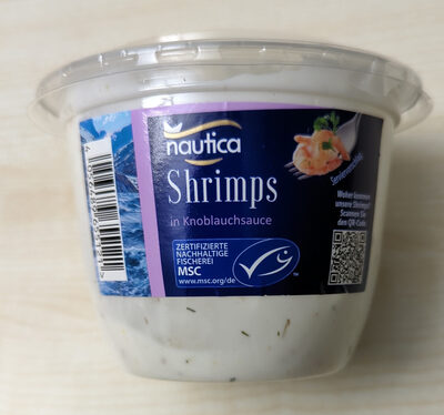 Shrimps in Knoblauchsauce