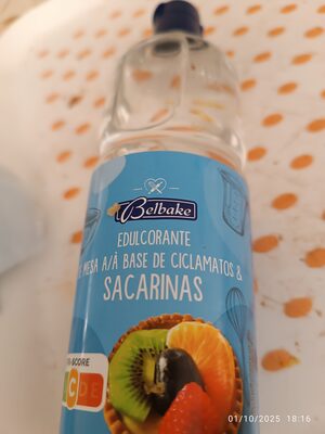 Edulcorante front packaging