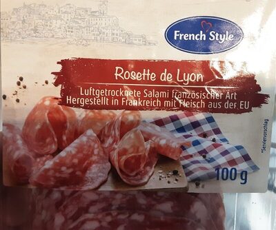 Luftgetrocknete Salami Rosette de Lyon