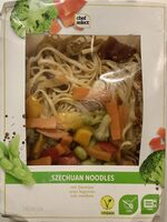 Szechuan noodles avec légumes