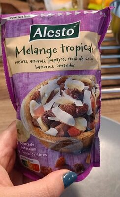 mélange tropical front packaging