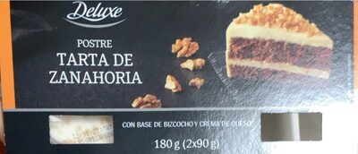 Postre tarta de zanahoria