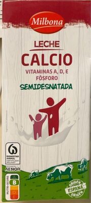 Leche calcio vitaminas A D E FÓSFORO