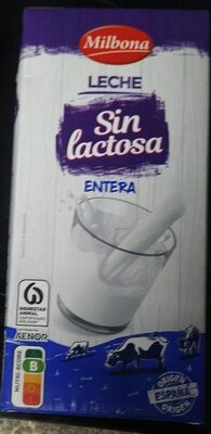 Leche sin lactosa