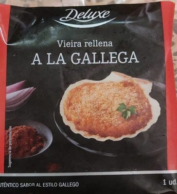 Vieira rellena a la gallega