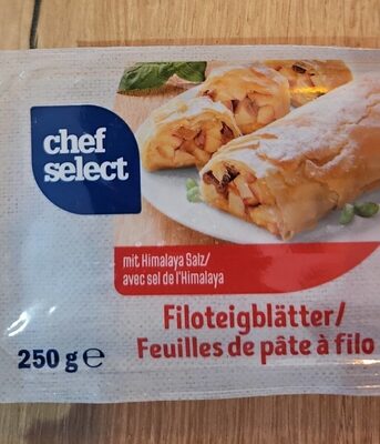Feuille pâte  filo