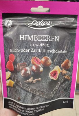Himbeer in weißer Milch- oder Zartbitterschokolade