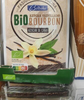 Azúcar vainillado front packaging