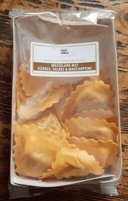 Gefüllte Pasta Kürbis, Salbei,Mascarpone