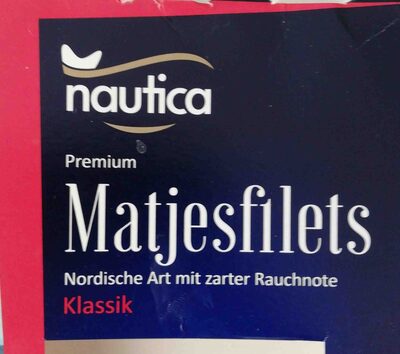 Premium Matjesfilets, Nordische Art mit zarter Rauchnote, Klassik front packaging