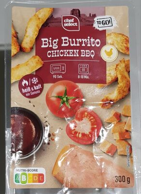 Chicken BBQ Big Burrito