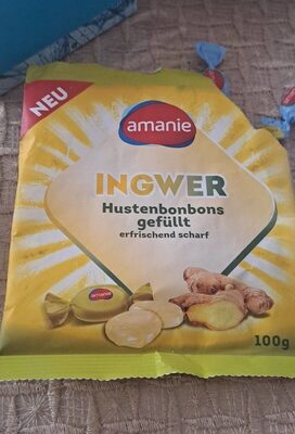 INGWER Hustenbonbons gefüllt