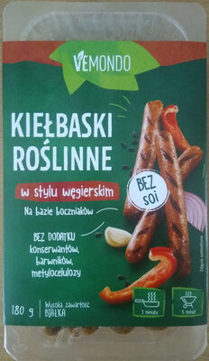 Kiełbaski roślinne w stylu węgierskim