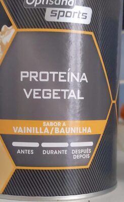 Proteína Vegetal Sabor a Vainilla