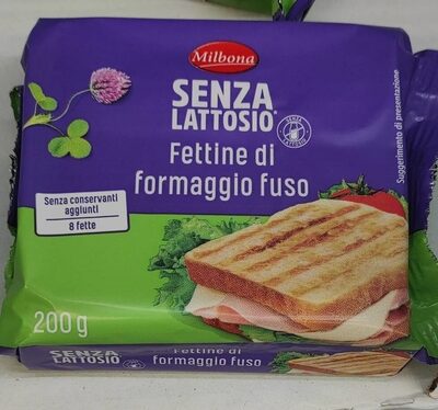 Fettine formaggio fuso front packaging
