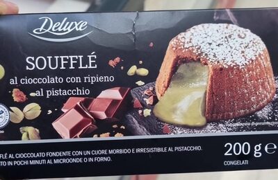 soufflé al cioccolato e pistacchio