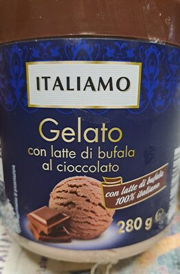 Gelato al 4% cioccolato con latte di bufala