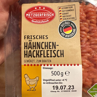 Hähnchenhackfleisch